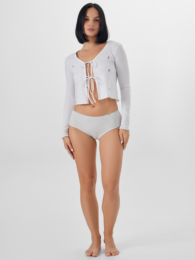 Трусы Mark Formelle 412677/24-9.22-33966Ц-1 серый_меланж_4306_А_11_декор