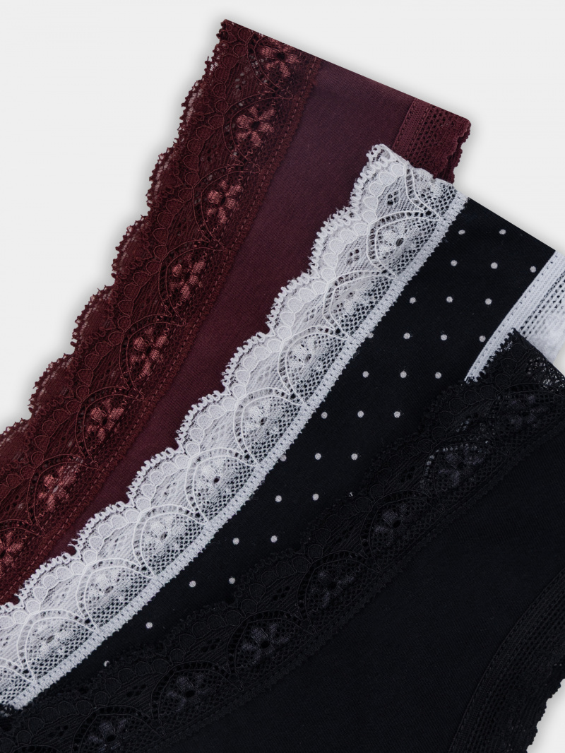 Трусы Mark Formelle 412681-3/25-11-36619Ц-5 горошек_на_черном