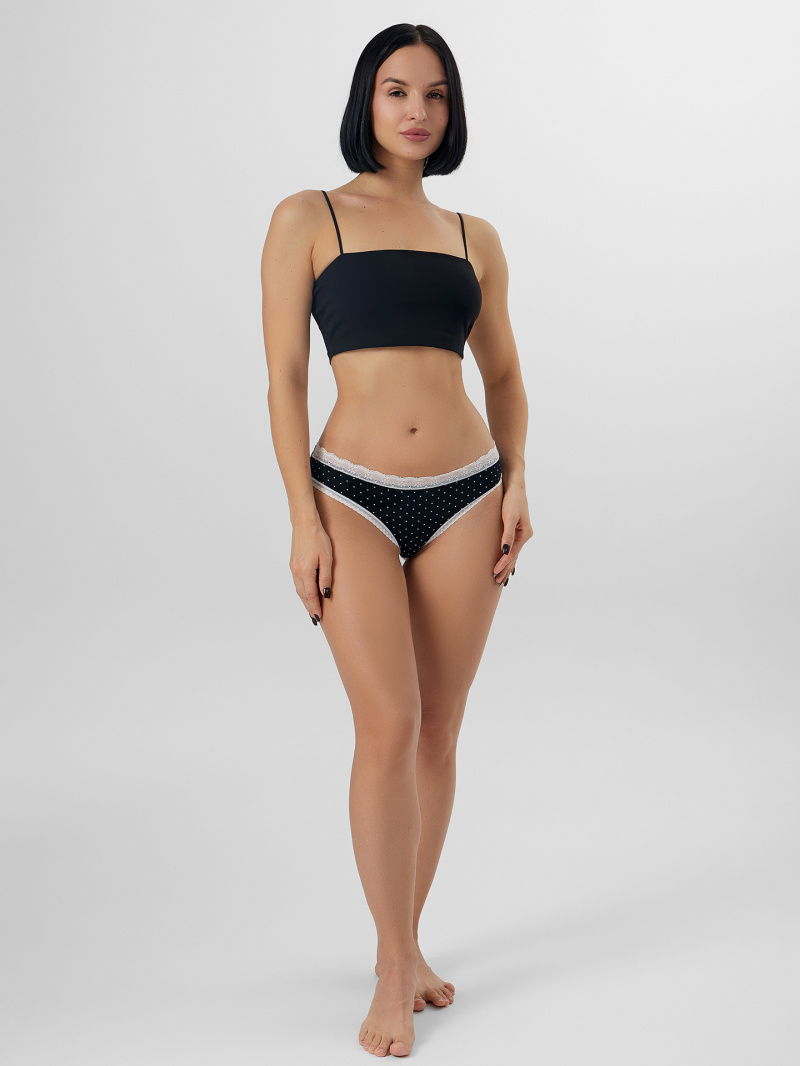 Трусы Mark Formelle 412681/25-11-35110Ц-5 горошек_на_черном