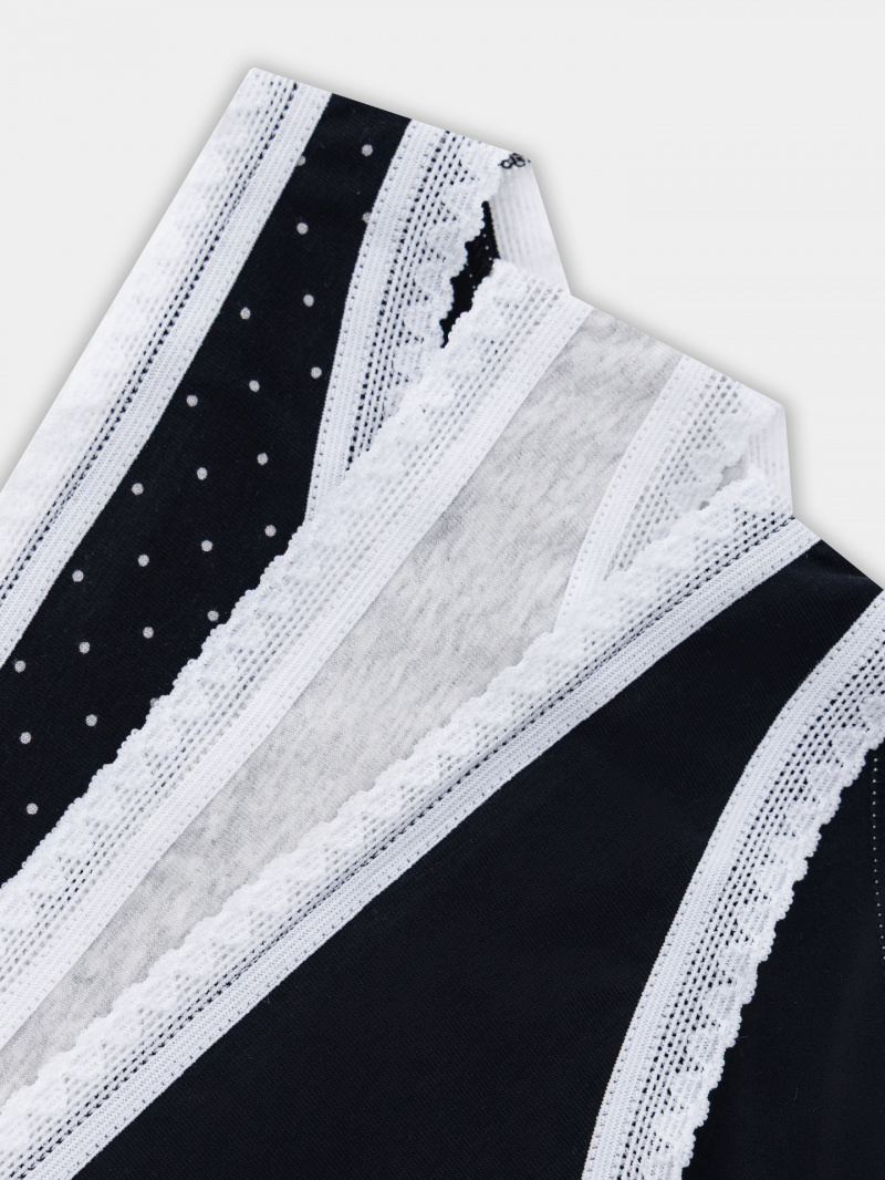 Трусы Mark Formelle 412682-3/25-11-36618Ц-5 горошек_на_черном