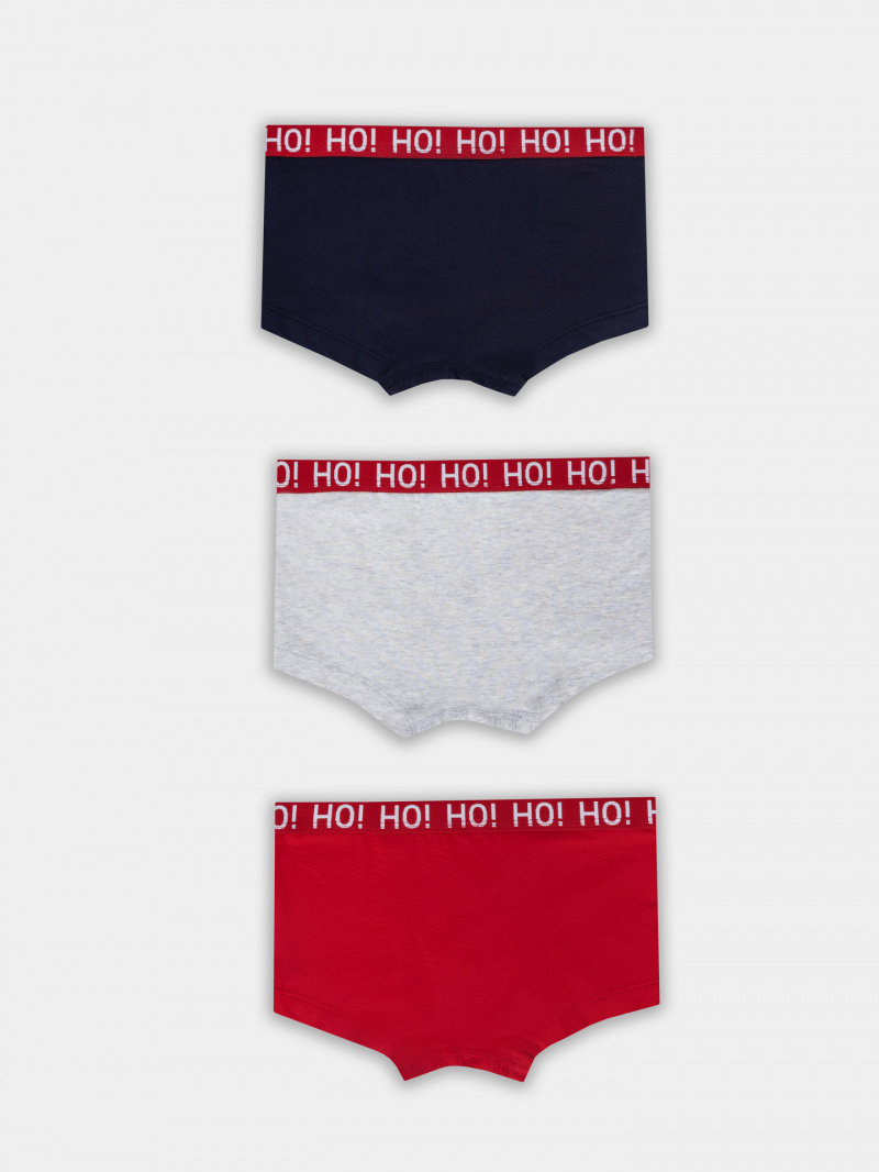 Трусы Mark Formelle 413354-3/25-36863П-5 серый_меланж_4306_А_красный_чернильный_печать_2_с