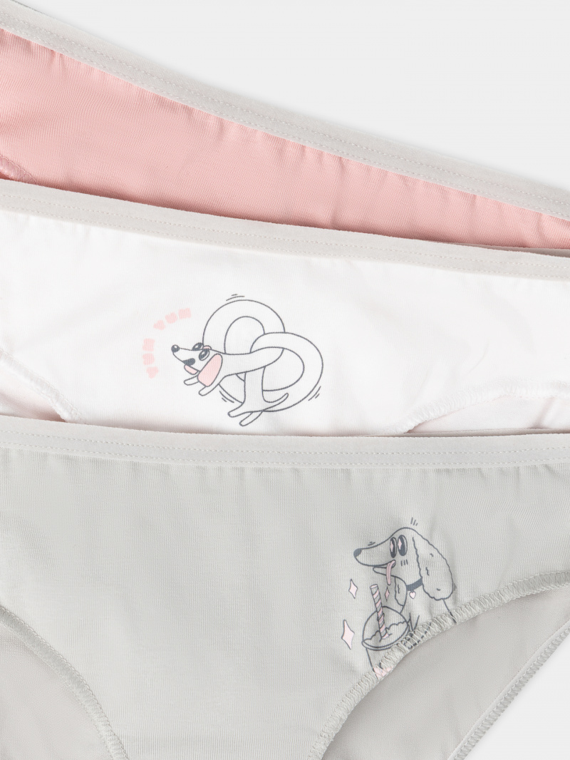 Трусы Mark Formelle 417742-3/25-18-36333ПП-5 св.розовый_печать1_2_сл_1тр_2тр_на_пер_дет_3_