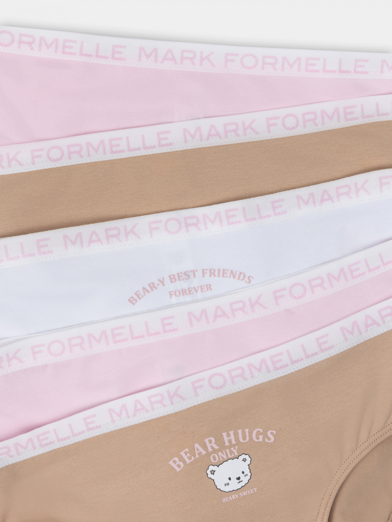 Трусы Mark Formelle 417749-5/25-15-36828П-5 обжаренный_миндаль_печать_2_сл_1тр_на_пер_1_сл