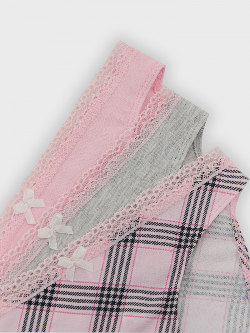 Трусы Mark Formelle 417750-3/25-15-36823П-5 клетка_черно_розовая