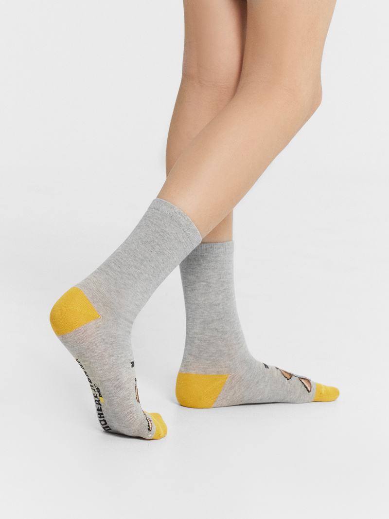 Колготки, носки и гольфы Mark Formelle 430K-1345/B2-21430K-2 серый_меланж_рис.1345