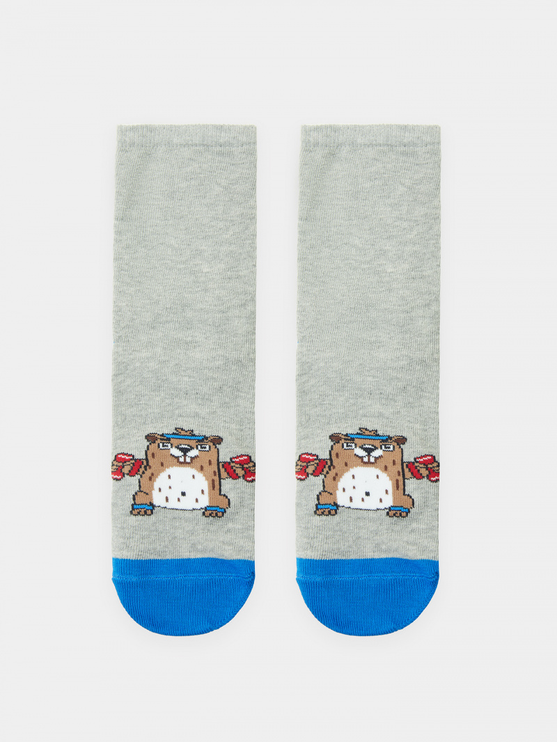 Колготки, носки и гольфы Mark Formelle 430K-1347/B2-21430K-1 серый_меланж_рис.1347