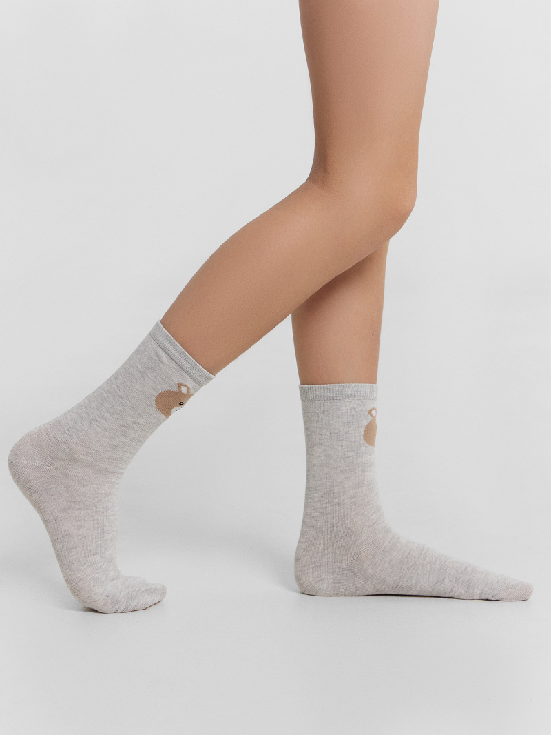 Колготки, носки и гольфы Mark Formelle 430K-2885/B4-24430K-1 св.серый_меланж_рис.2885