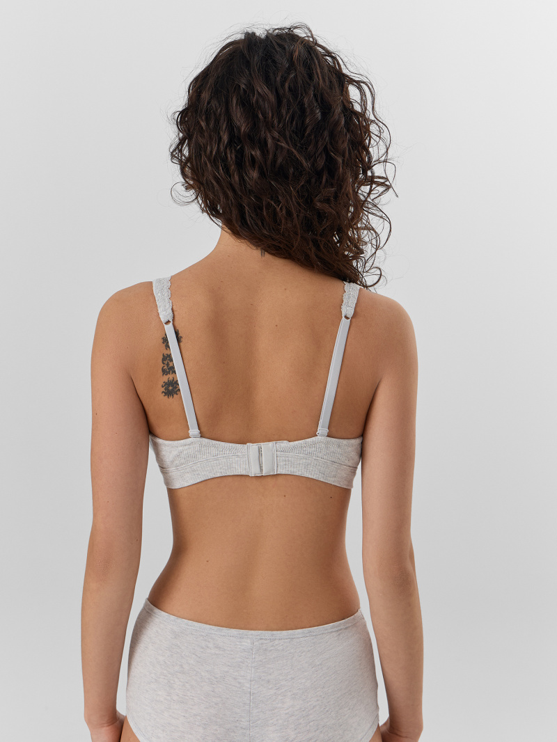 Бюстгальтеры и бюстье Mark Formelle 512504/25-37148Б-1 серый_меланж_4306_А