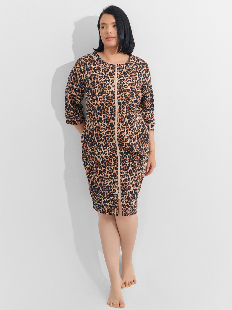 Халаты Mark Formelle 552266-1/25-37524ПП-0 леопард_на_песочном