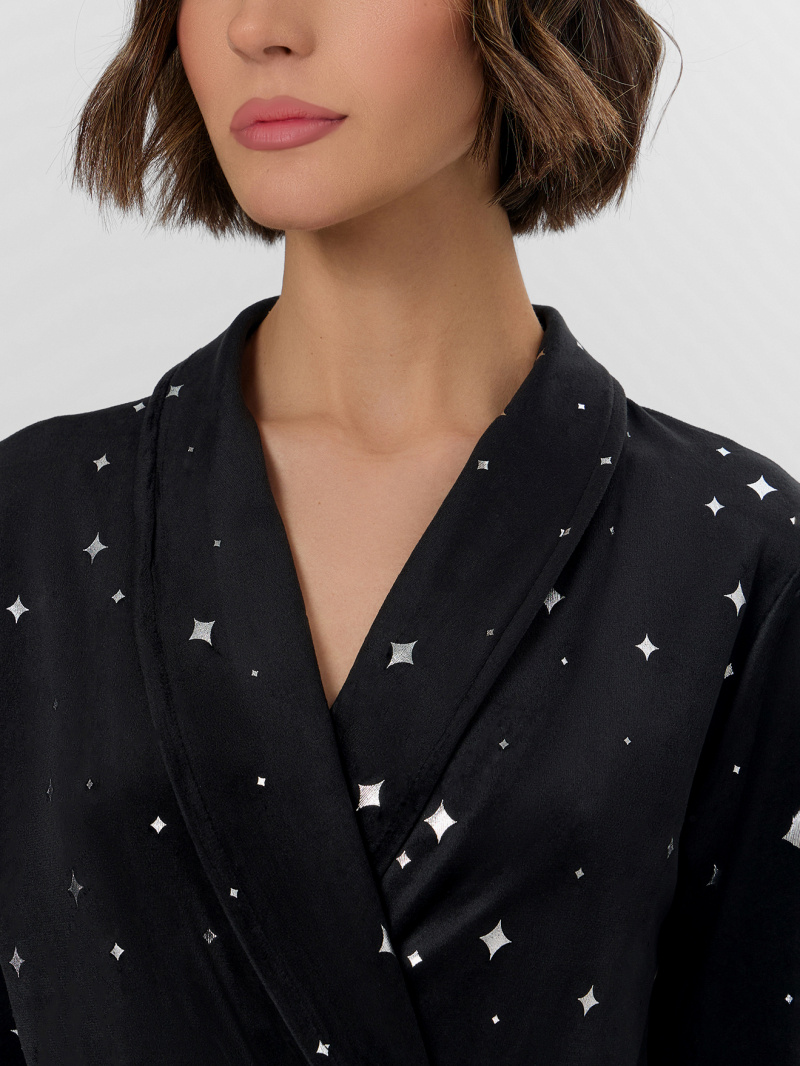 Халаты Mark Formelle 552293/25-37511ПП-3 звезды_на_черном