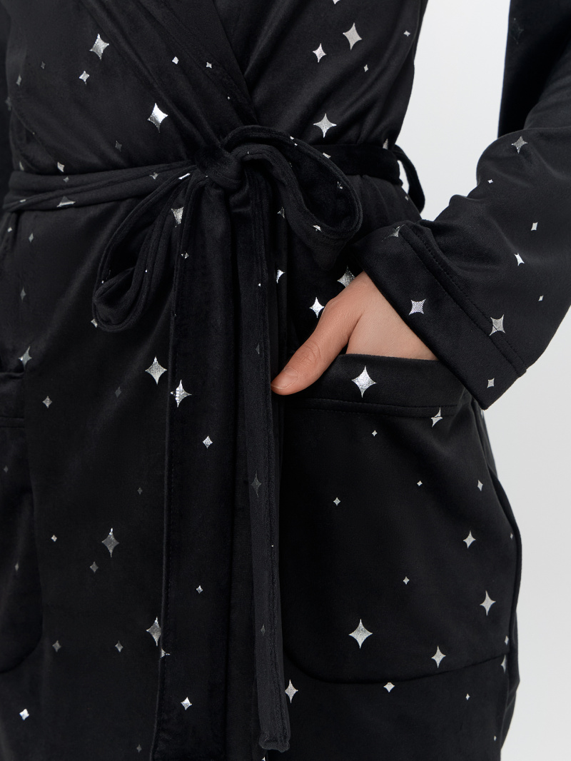 Халаты Mark Formelle 552293/25-37511ПП-3 звезды_на_черном