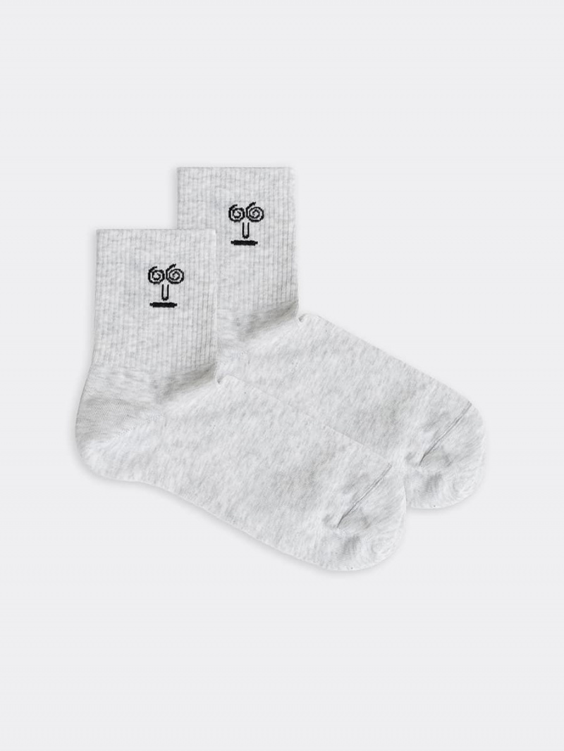 Носки и гольфы Mark Formelle 556U-1636/22556U св.серый_меланж_рис.1636