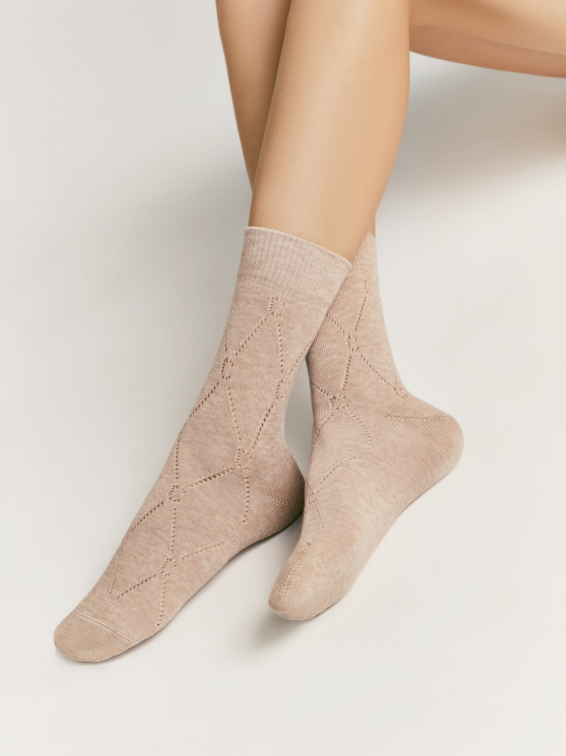 Носки и гольфы CONTE ACTIVE 22 бежевый 22С-27СП