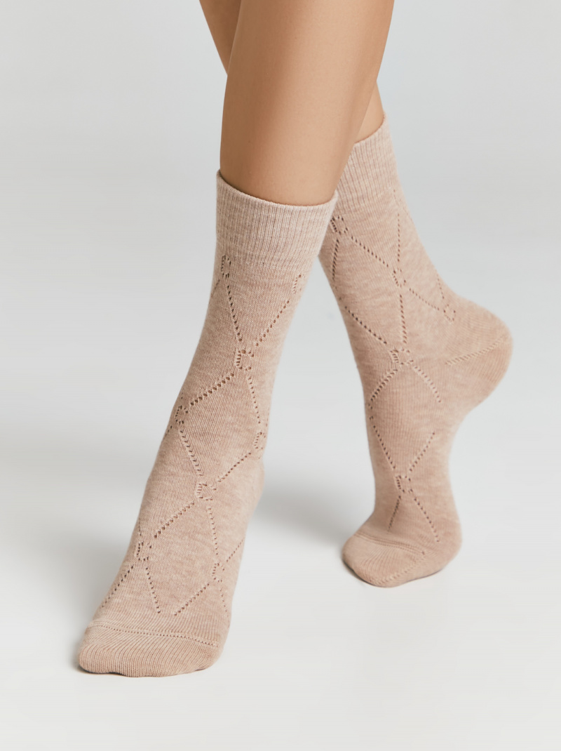 Носки и гольфы CONTE ACTIVE 22 бежевый 22С-27СП