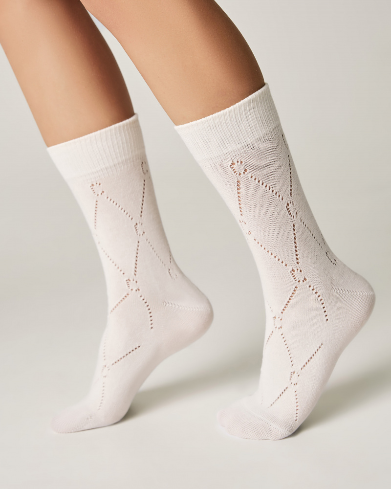 Носки и гольфы CONTE ACTIVE 22 молочный 22С-27СП