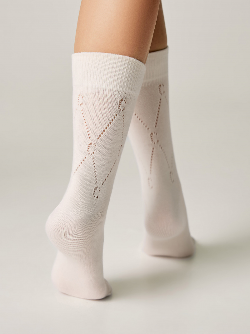 Носки и гольфы CONTE ACTIVE 22 молочный 22С-27СП