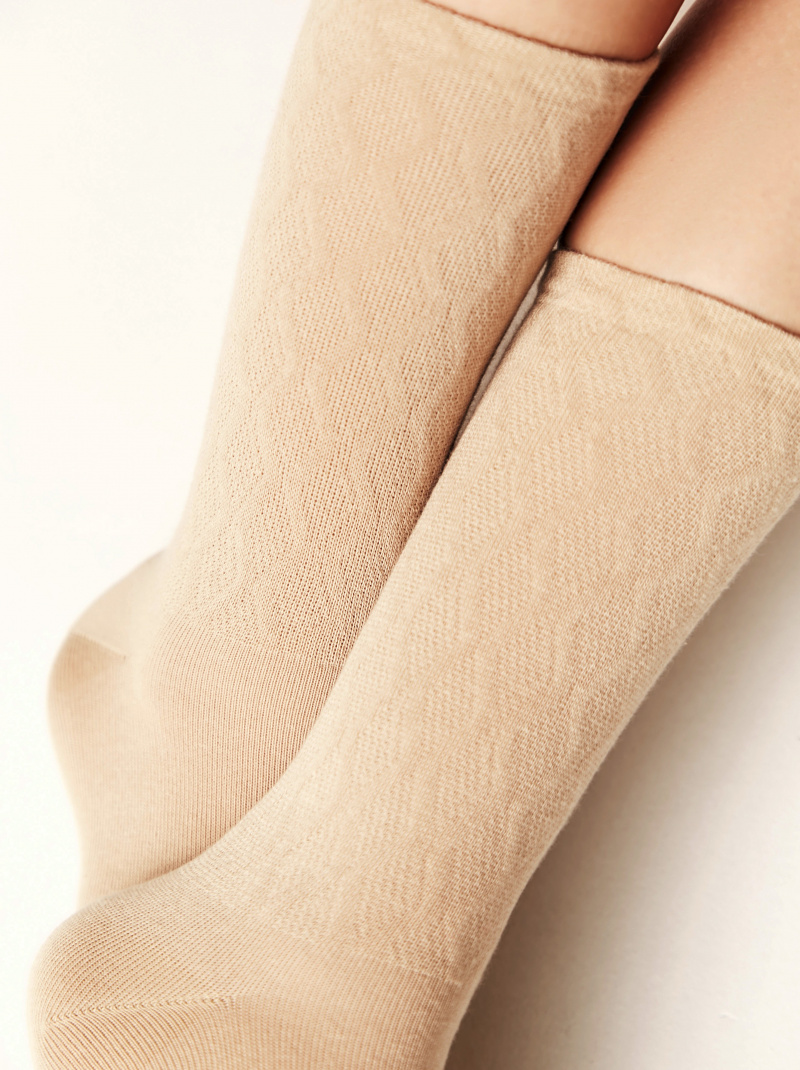 Носки и гольфы CONTE ACTIVE бежевый 24С-73СП