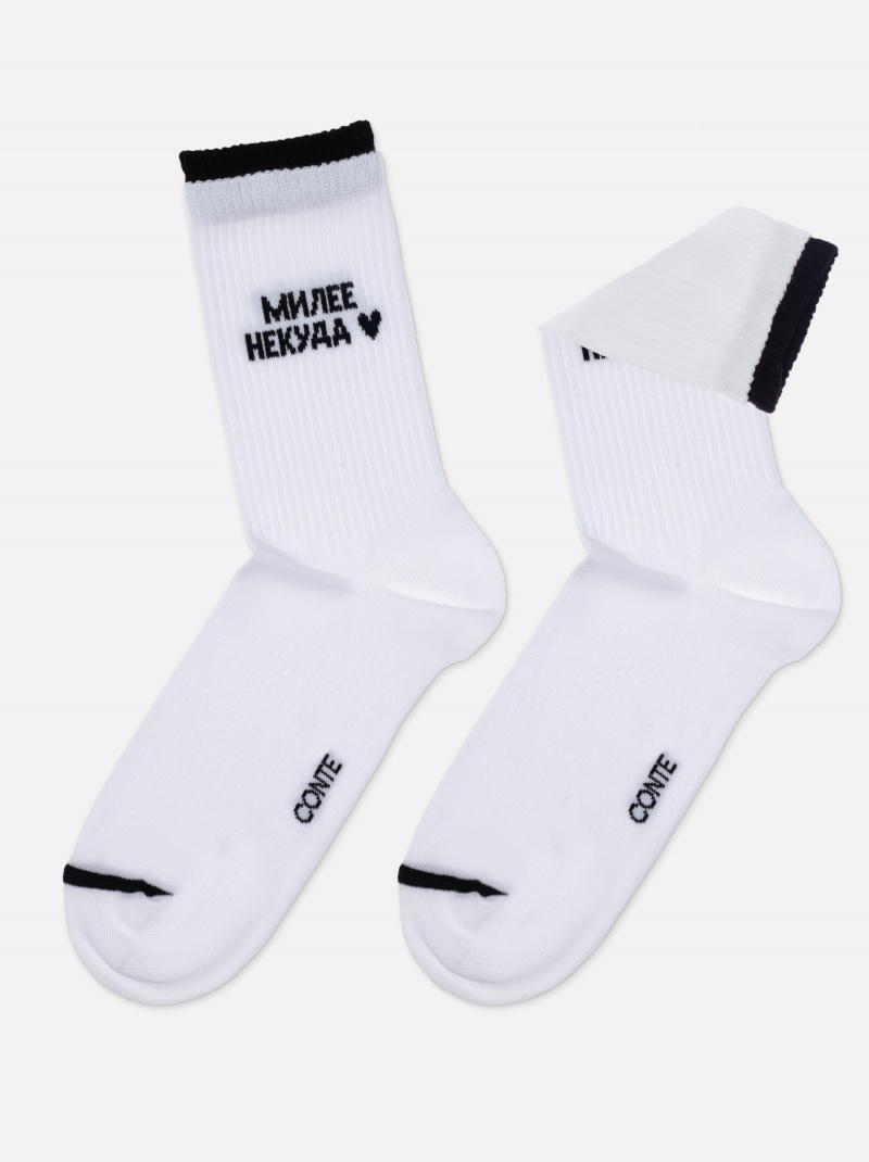 Носки и гольфы CONTE ACTIVE белый 22С-29СП