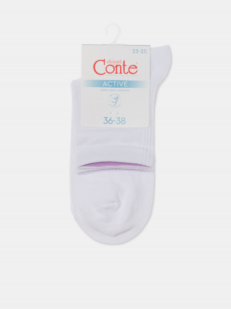 Носки и гольфы CONTE ACTIVE белый 24С-11СП
