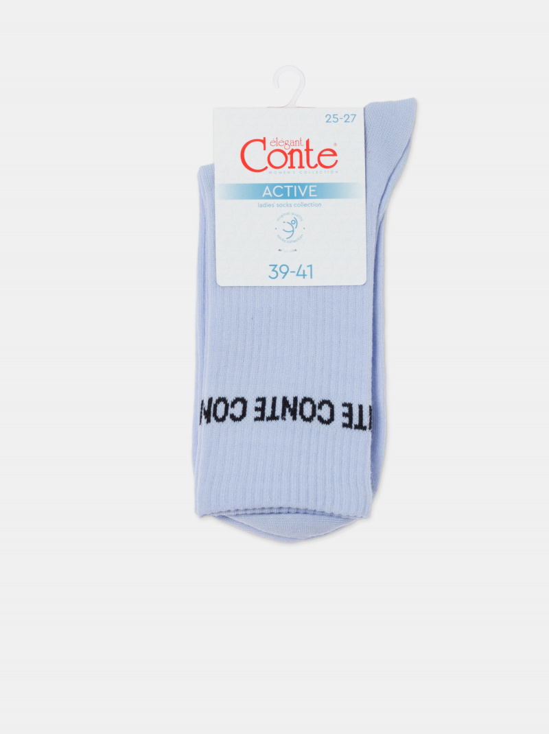Носки и гольфы CONTE ACTIVE бледно-фиолетовый 20С-20СП