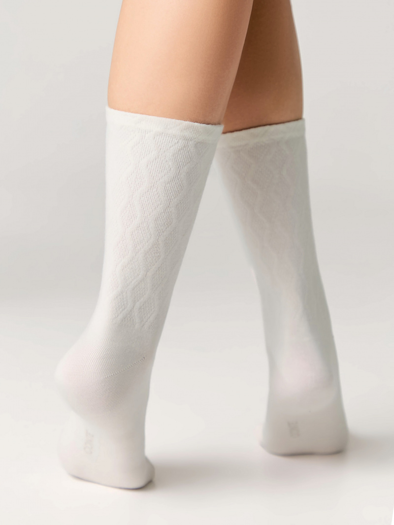 Носки и гольфы CONTE ACTIVE молочный 24С-73СП