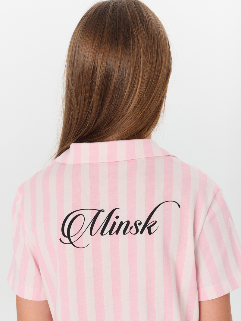 Пижамы Mark Formelle 567745/25-37344ПП-0 розовая_полоска_Minsk_1_сл_на_спинке