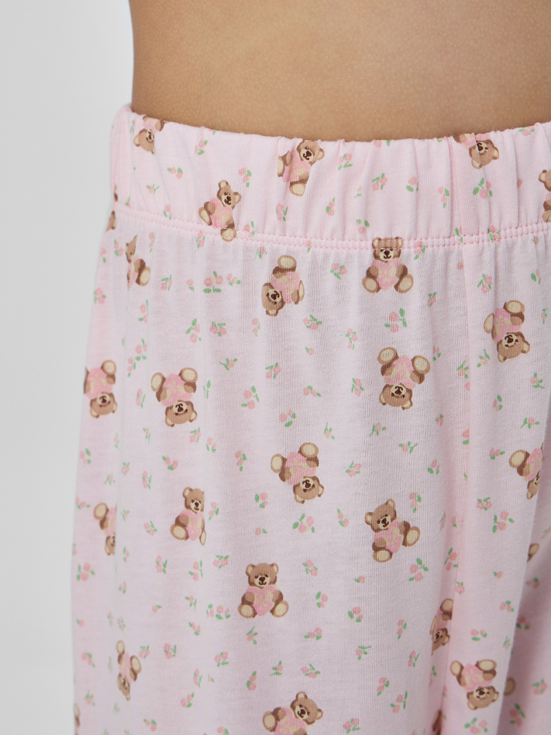 Пижамы Mark Formelle 567754/25-35609ПП-0 мишки_с_цветами_на_розовом