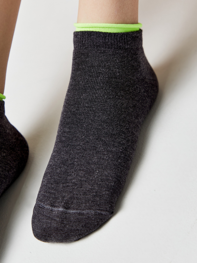 Носки и гольфы CONTE ACTIVE темно-серый 12С-32СП