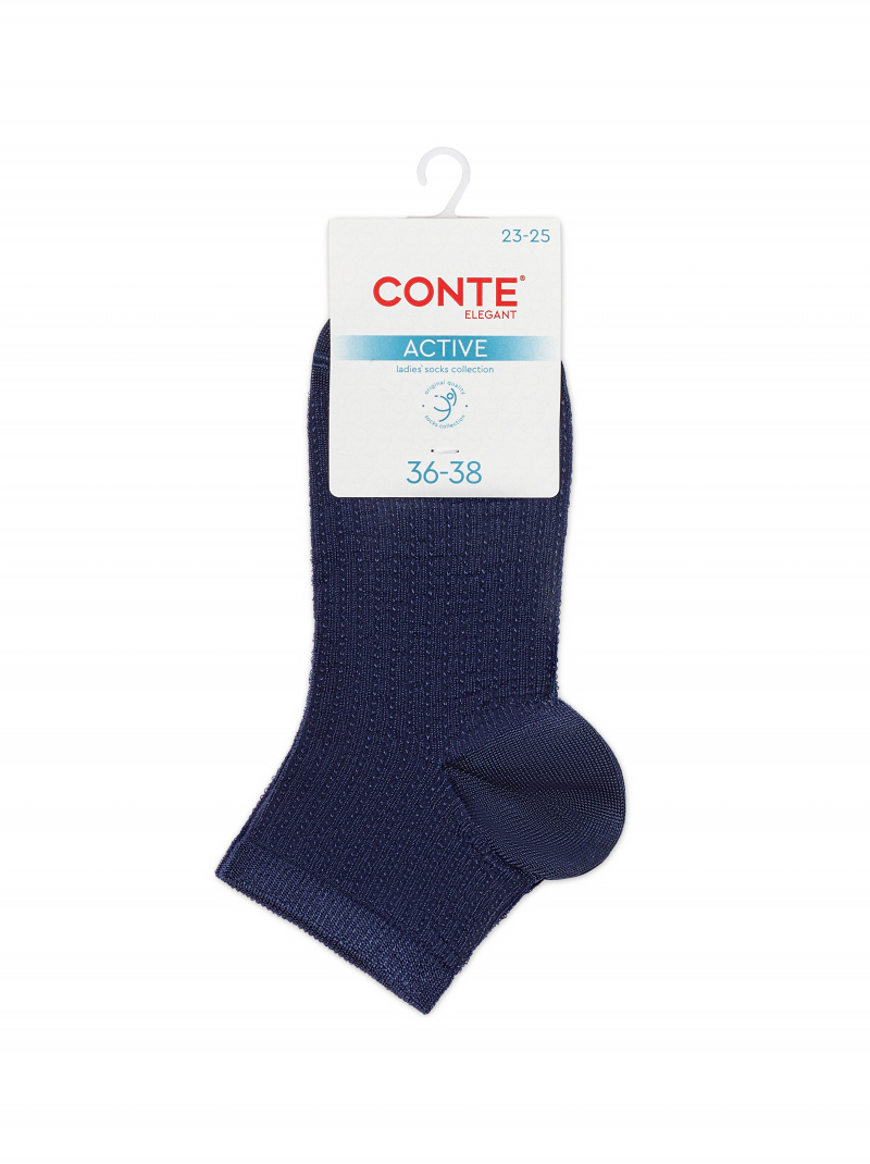 Носки и гольфы CONTE ACTIVE темно-синий 24С-75СП