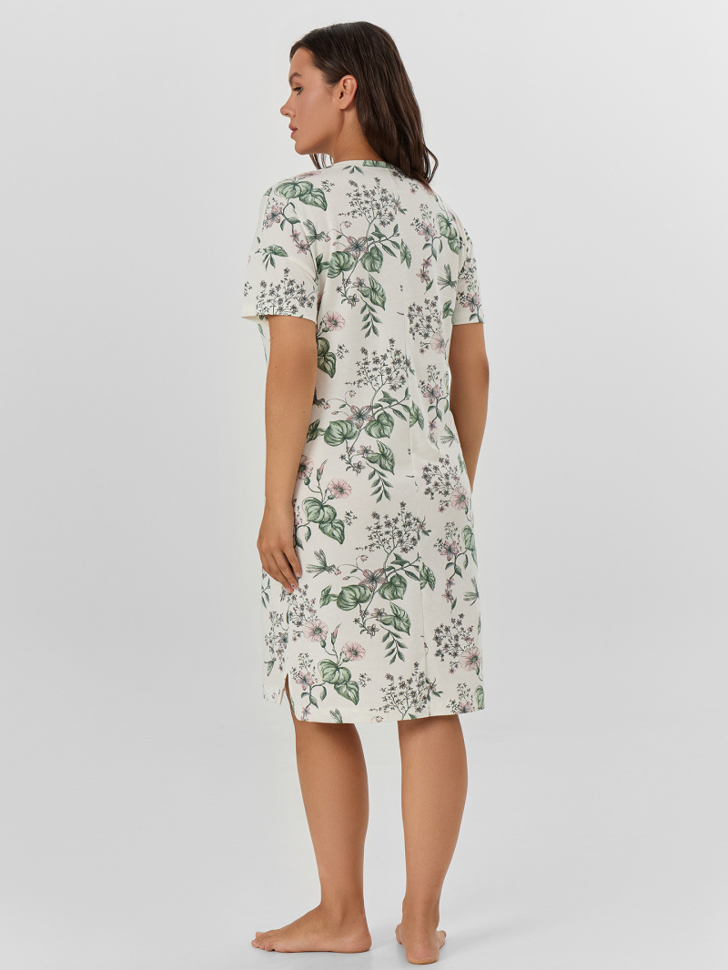 Ночные сорочки Mark Formelle 572310/25-36120ПП-0 цветы_на_св.молочном