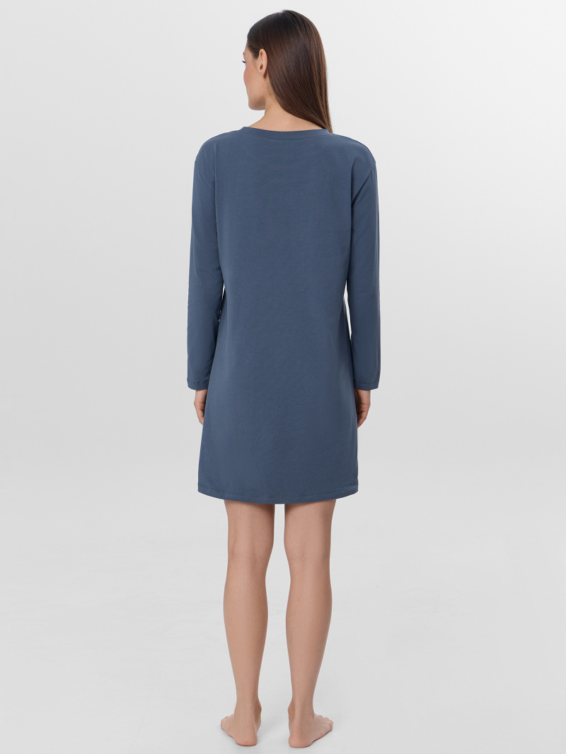 Ночные сорочки Mark Formelle 572388/25-35648ПП-5 графит_печать_Печать