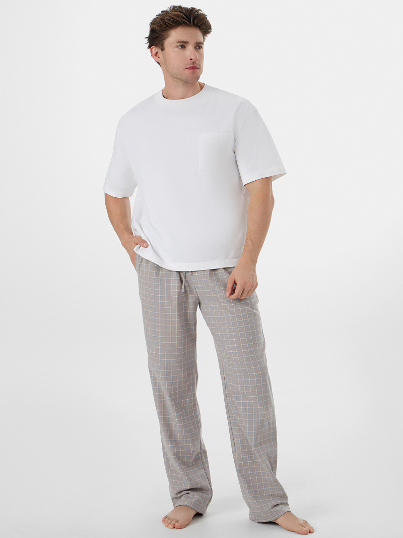 Брюки и шорты Mark Formelle 581135/25-5072ПП-9 клетка_на_кофейном