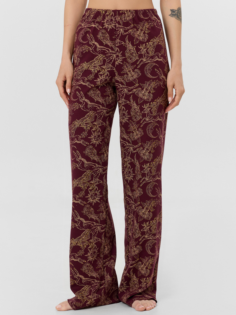 Комплекты Mark Formelle 592624/25-35965ПП-2 золотые_олени_на_бордо