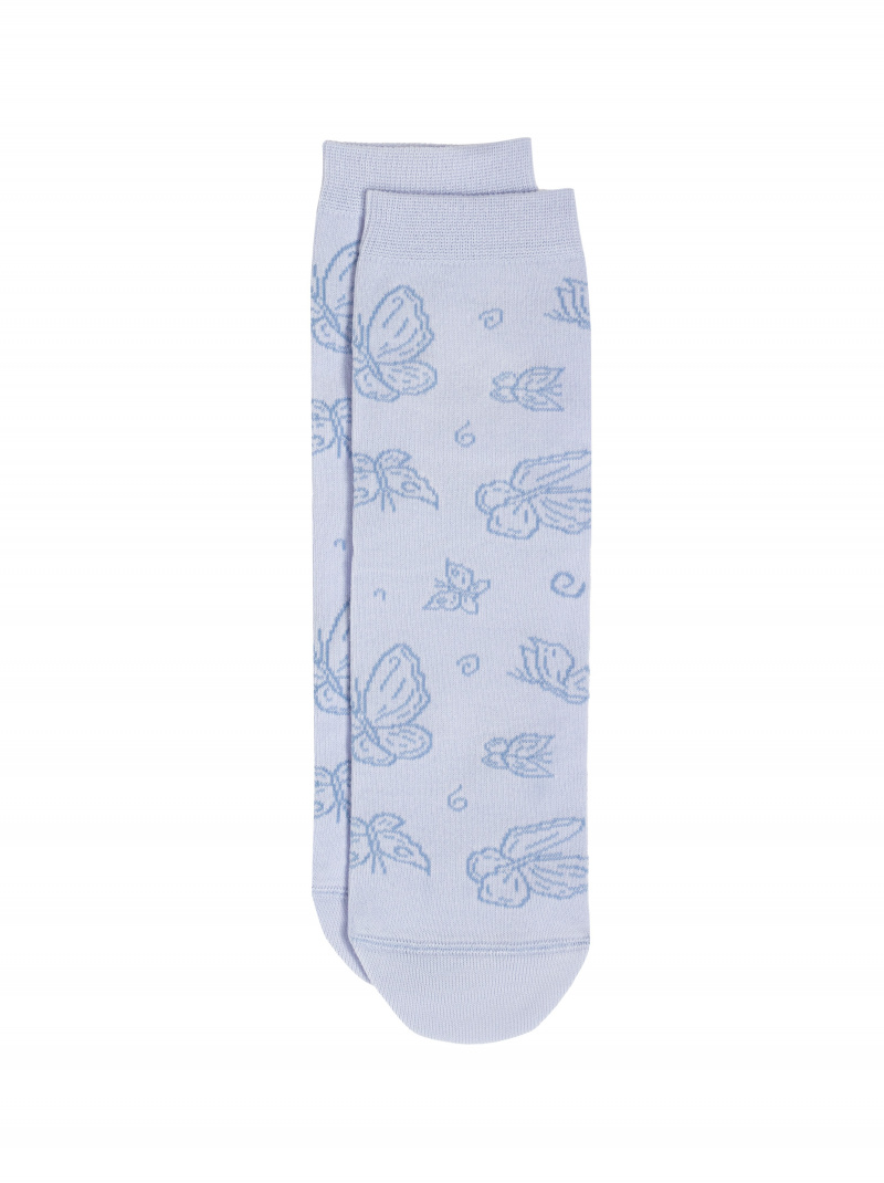 Носки и гольфы CONTE CLASSIC бледно-фиолетовый 15С-15СП