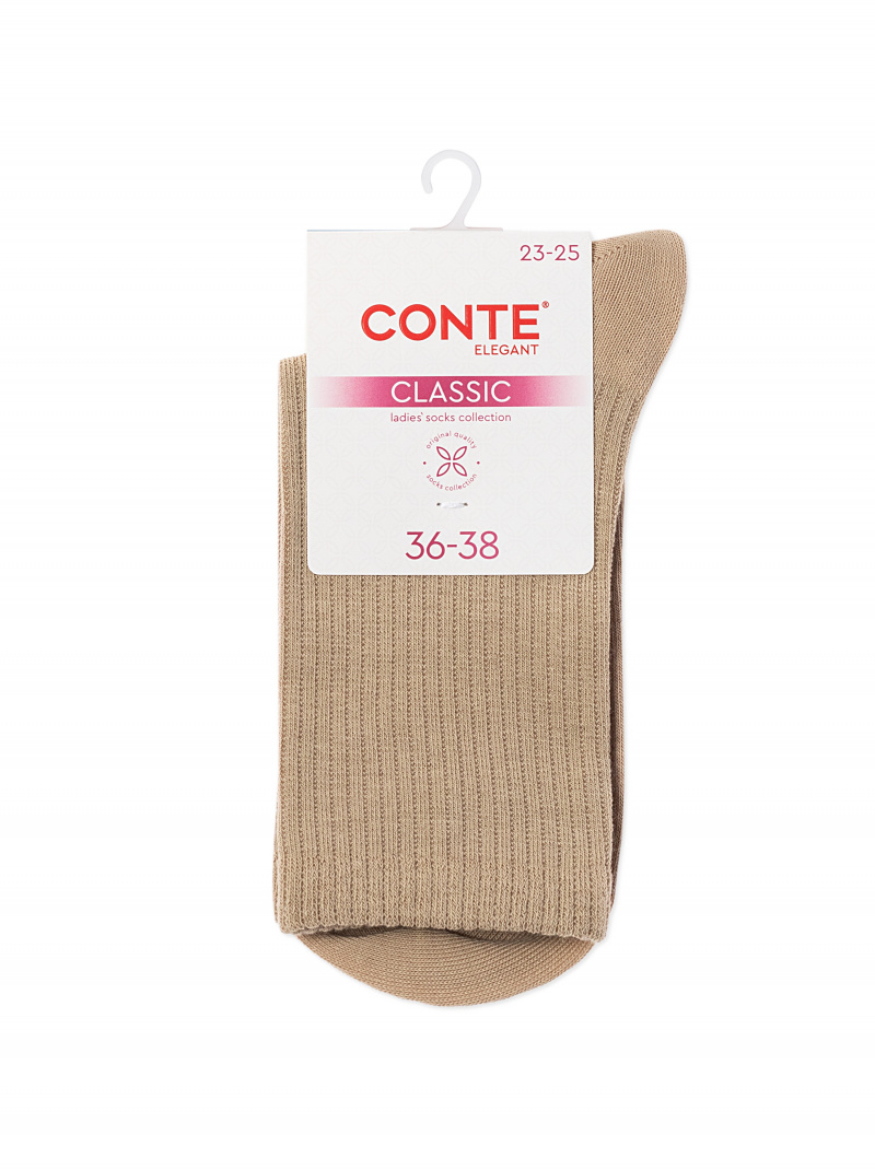 Носки и гольфы CONTE CLASSIC молочный 25С-32СП