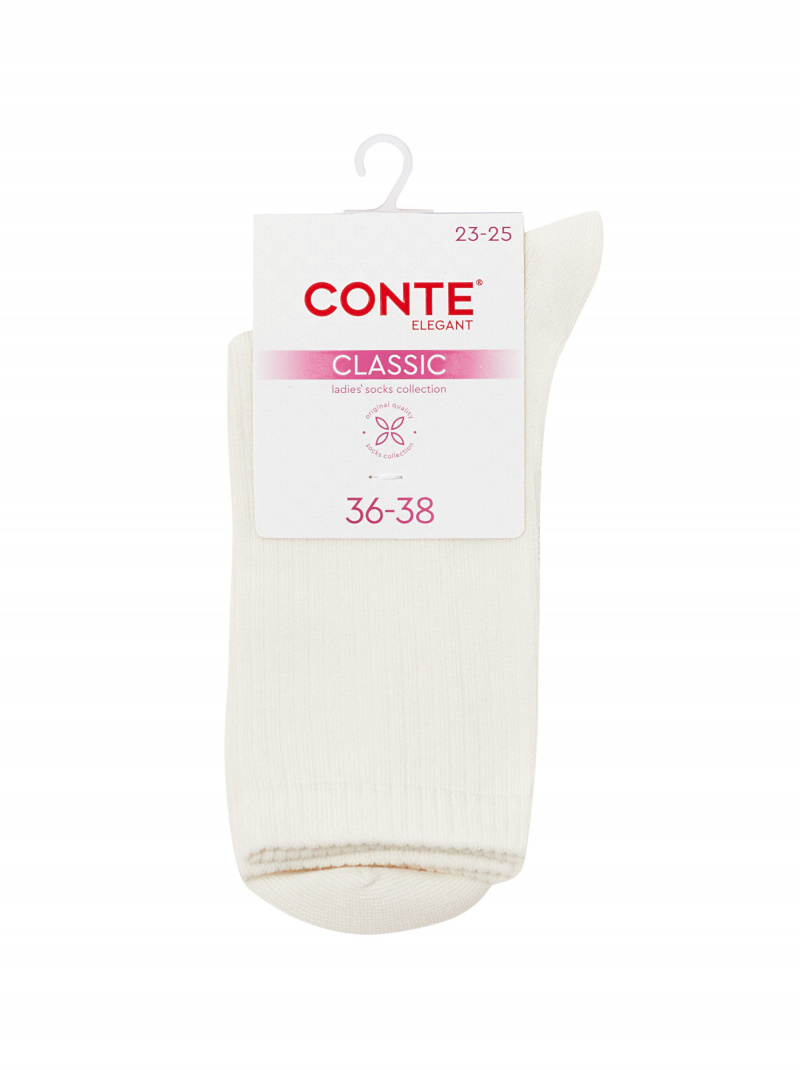 Носки и гольфы CONTE CLASSIC молочный 25С-32СП