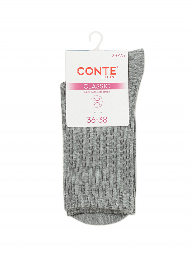 Носки и гольфы CONTE CLASSIC серый 25С-32СП