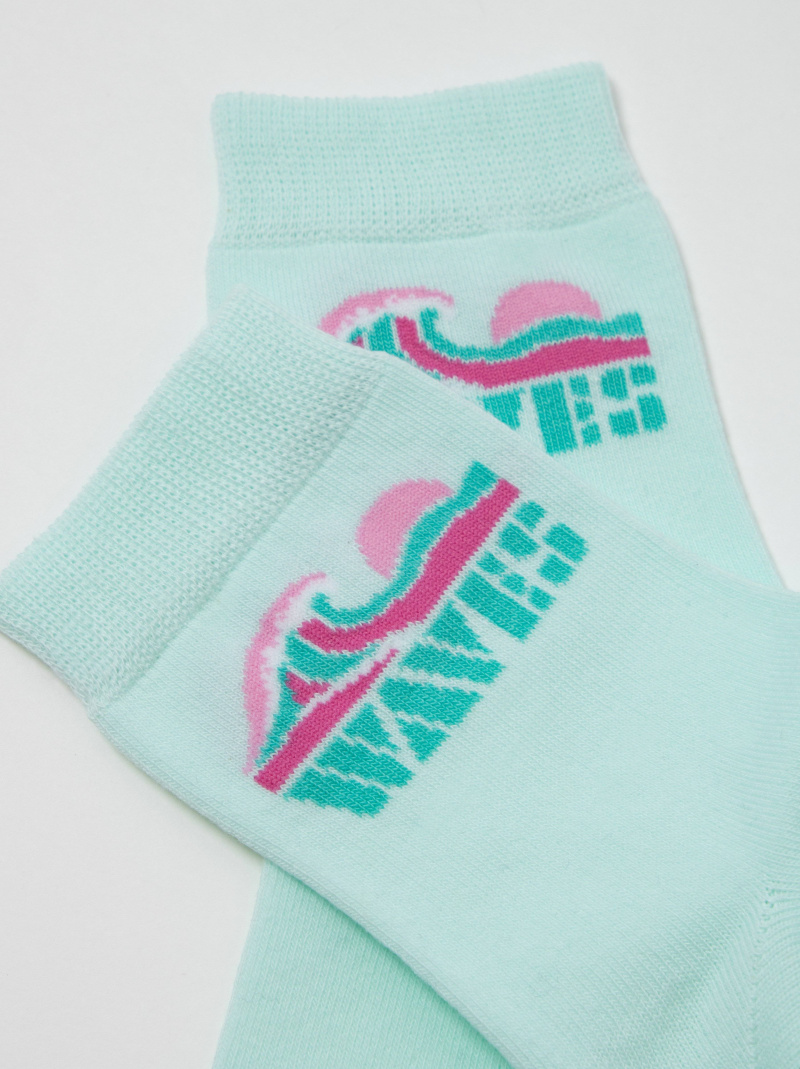 Носки и гольфы CONTE ESLI CLASSIC бледно-бирюзовый 21С-69СПЕ