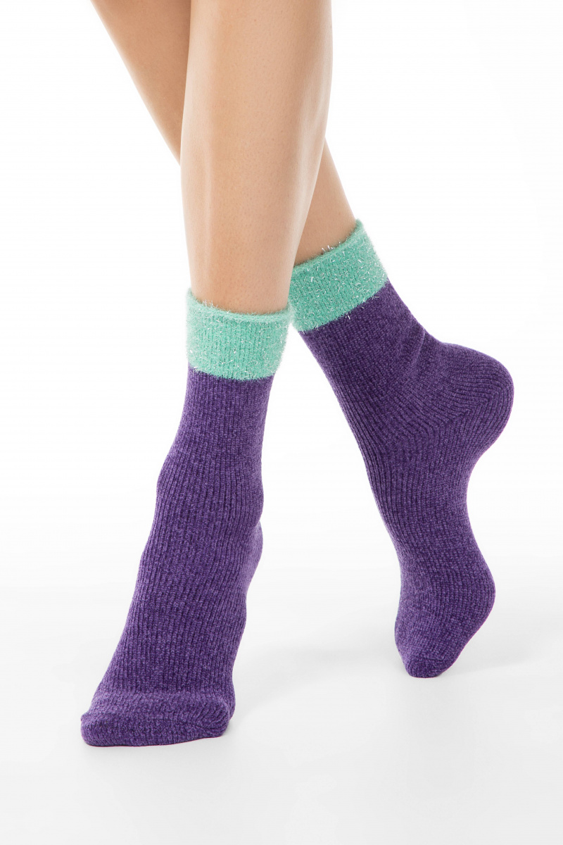 Носки и гольфы CONTE ESLI HOME LINE 52-119 фиолетовый