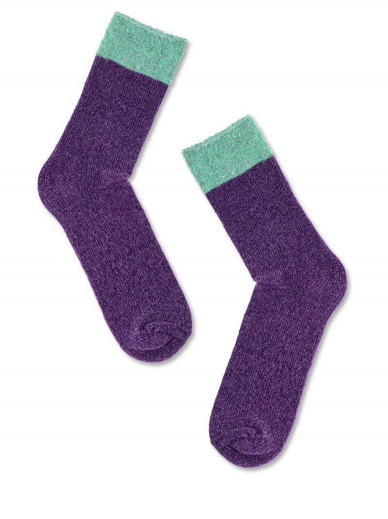 Носки и гольфы CONTE ESLI HOME LINE 52-119 фиолетовый