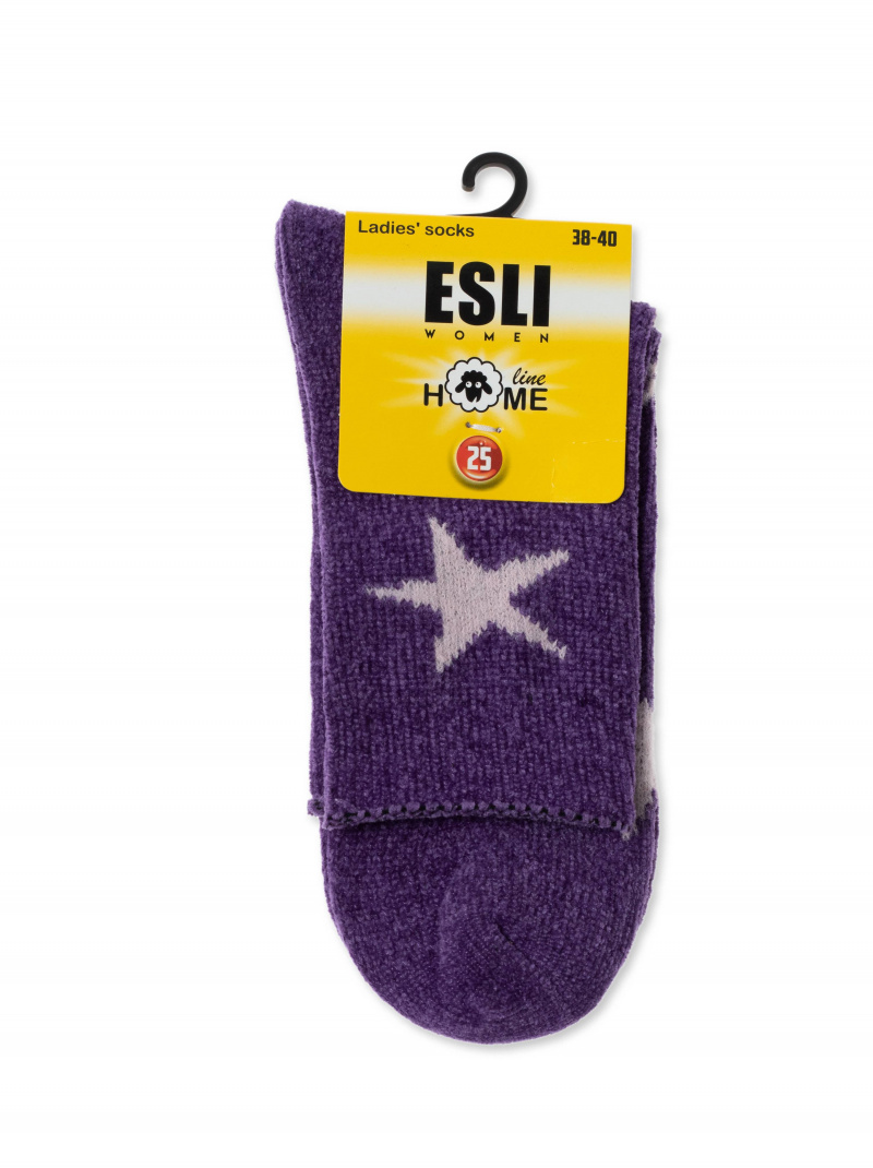 Носки и гольфы CONTE ESLI HOME LINE фиолетовый 52-120