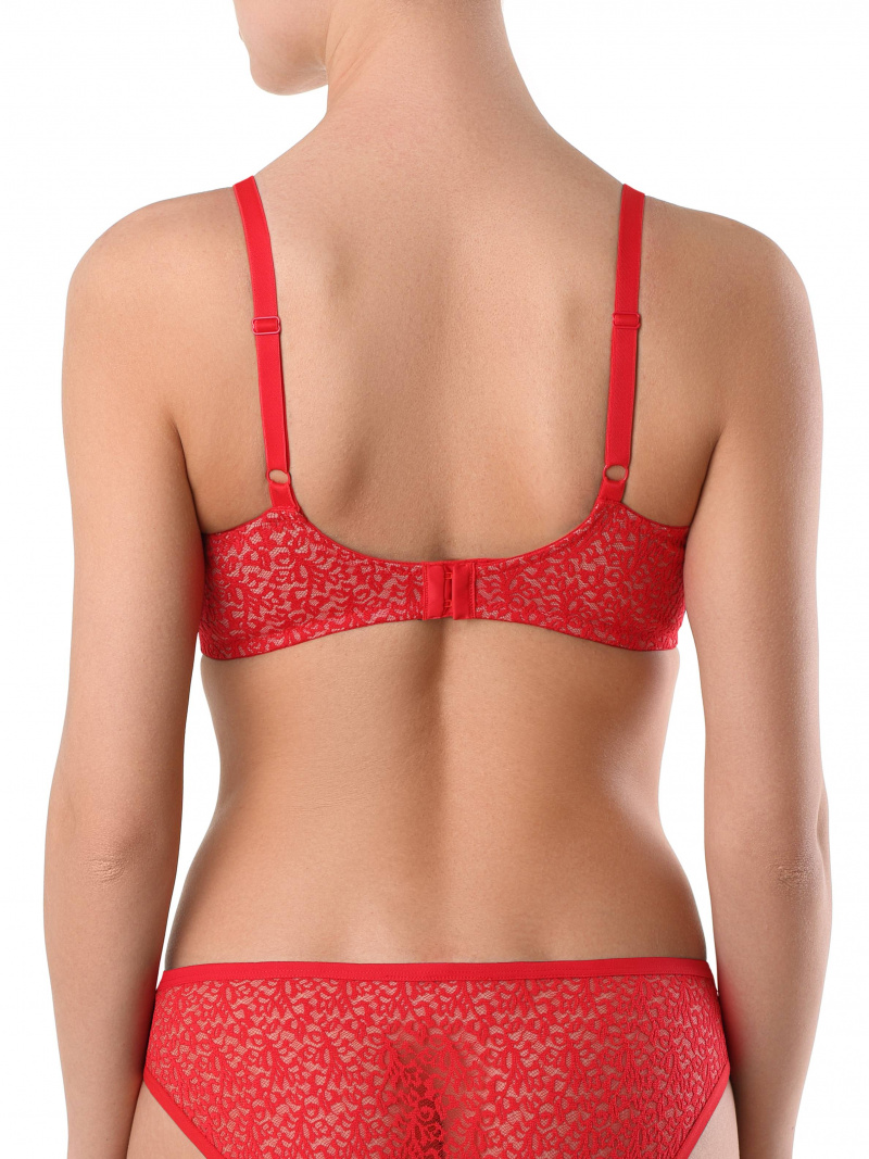 Бюстгальтеры и бюстье CONTE TATOUAGE RB3041 красный 16С-0074КСП