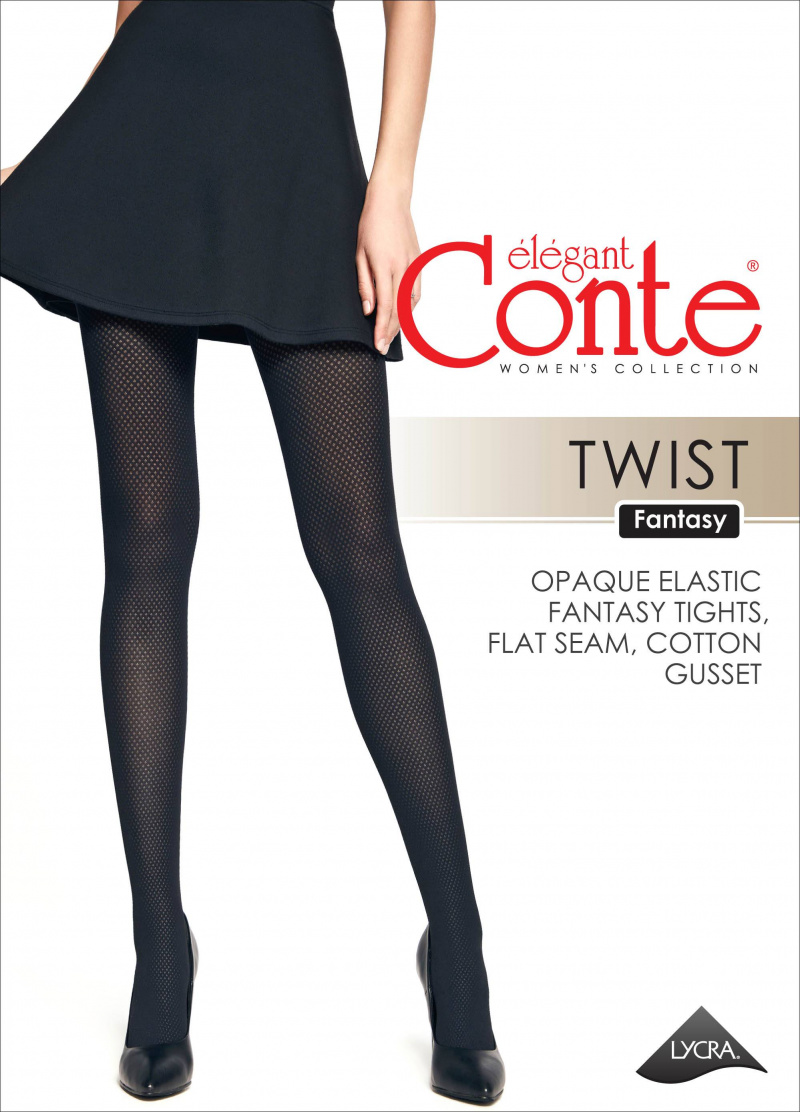 Колготки CONTE TWIST nero 21С-5СП