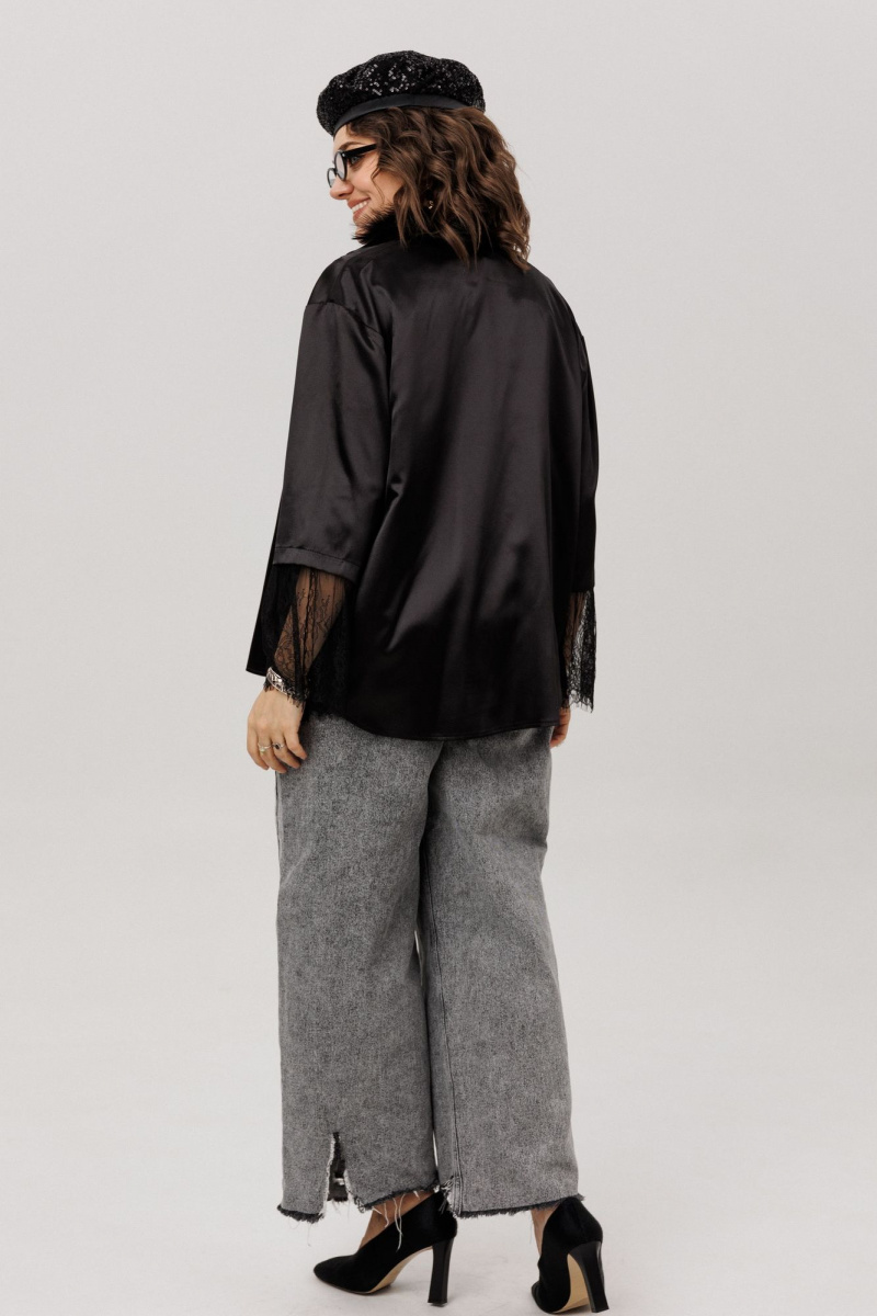 Рубашки Anelli 1801 угольный_шелк