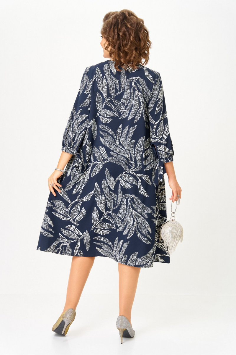 Платья Michel chic 2164/1 синий_узор