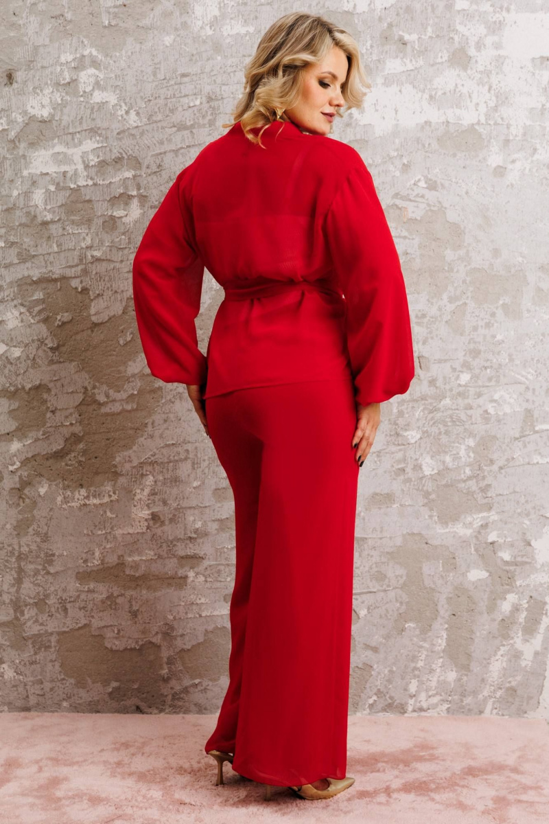 Брючный комплект Anastasia 1063.1 красный