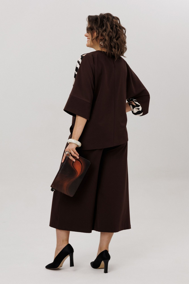 Шорты Anelli 1783 древесный