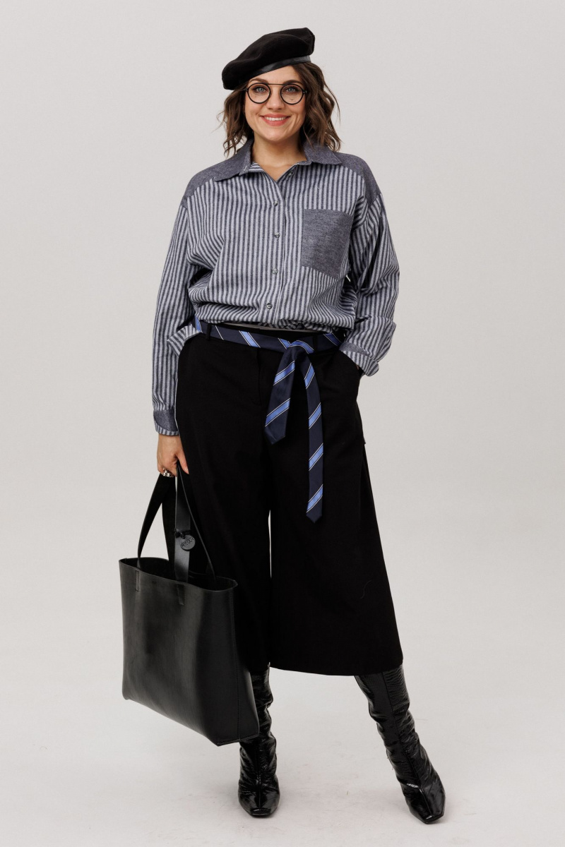 Брюки Anelli 1803 черная_материя