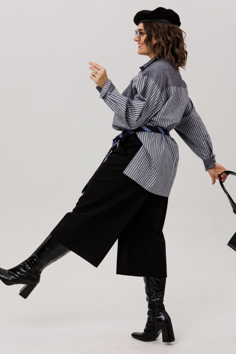 Брюки Anelli 1803 черная_материя