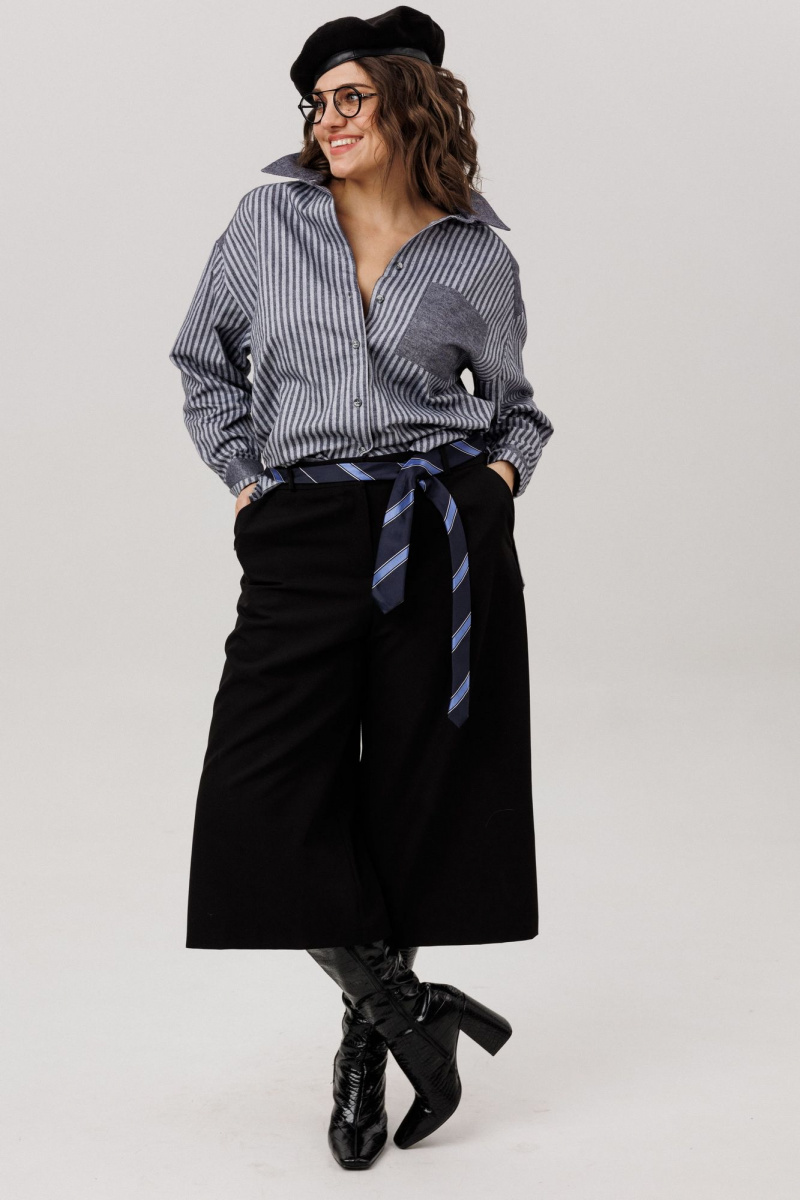 Брюки Anelli 1803 черная_материя